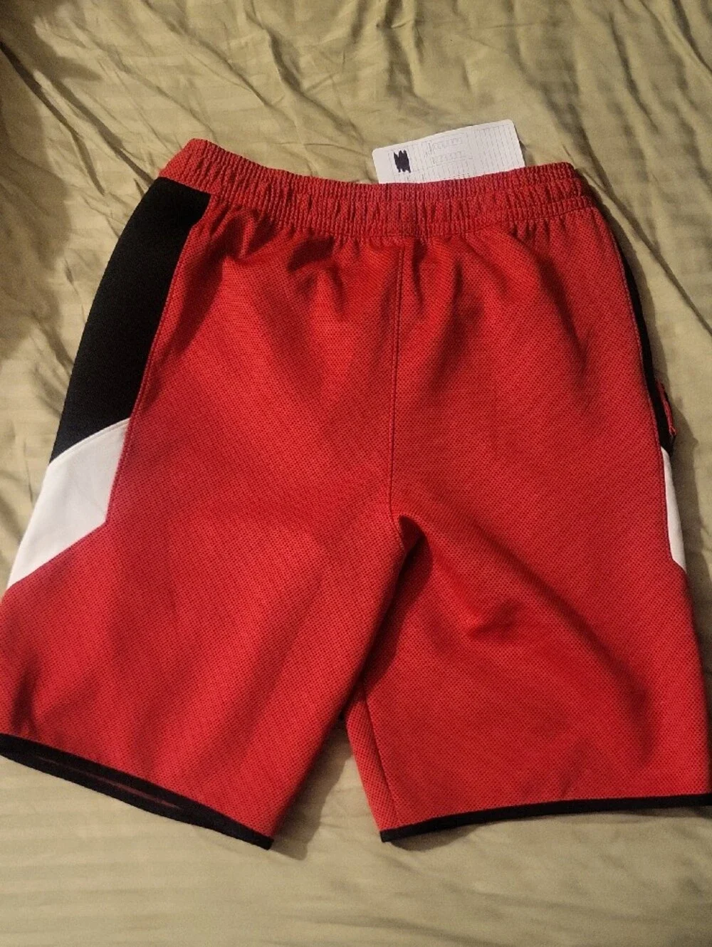 Proffesional Sample ISR Nike Red Houston Rockets NBA Mesh Athletic Shorts,